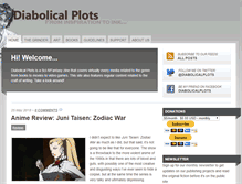 Tablet Screenshot of diabolicalplots.com